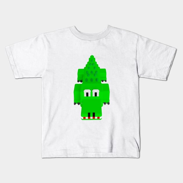 Crocodile Kids T-Shirt by Cats Roar